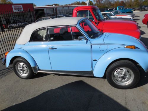 1979 volkswagen beetle base convertible 2-door 1.6l