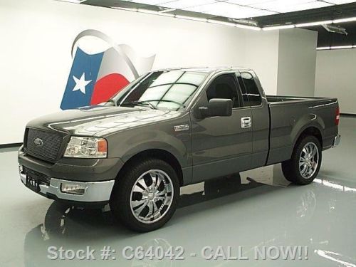 2004 ford f-150 regular cab 4.6l v8 22&#034; wheels only 73k texas direct auto
