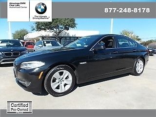 Certified cpo 528i 528 nav navigation heated seats premium leather sunroof aux