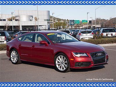 2012 audi a7 prestige 3.0: offered by authorized mercedes-benz dealership, clean