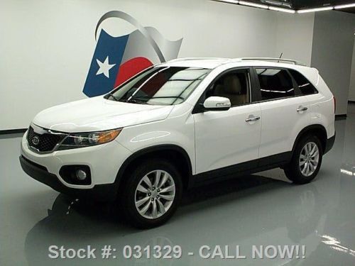 2011 kia sorento ex 7-pass htd leather rear cam 68k mi texas direct auto