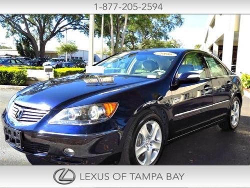 Acura rl awd  v6 1 onwer clean carfax heated leather navi sunroof warranty