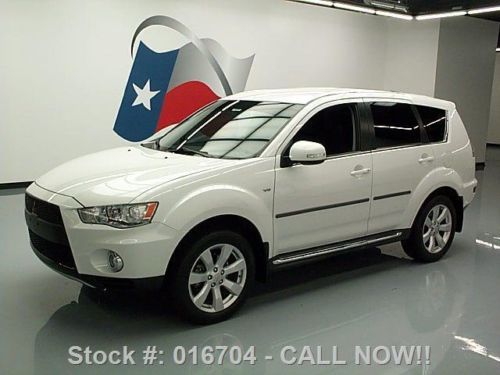 2011 mitsubishi outlander xls 7-pass navigation 25k mi texas direct auto