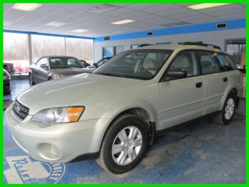 2005 subaru outback 2.5l h4 16v 5 speed  awd  no reserve