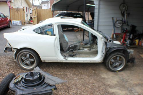 Wrecked not salvage acura rsx type s rolling chassis completely gutted read!