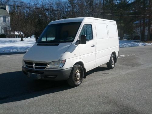 2005 dodge sprinter 118 wb cargo van mercedes diesel