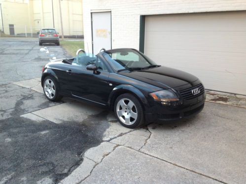 2002 audi tt awd 225 hp 6 spd. roadster , excellent shape inside and out!!!!