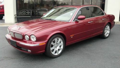 2004 jaguar xjr sedan supercharged r model only 55k miles no reserve! gorgeous!