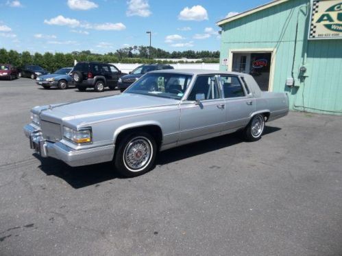 1990 cadillac fleetwood brougham &lt;barn find&gt; low miles mint!!!