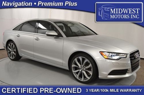 2013 audi a6 quattro premium plus certified navigation keyless start bose