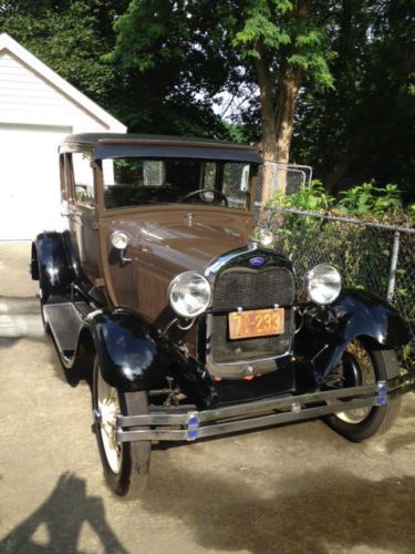 1929 ford model a special coupe showroom condition