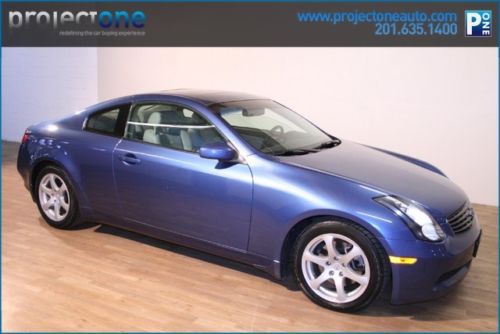 07 g35 coupe clean carfax premium pkg