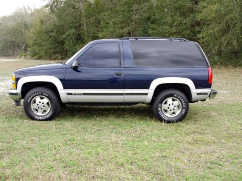 1995 chevrolet tahoe ls 2/door 4x4