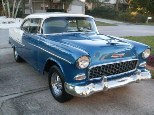 1955 chevrolet belair 2 door hardtop show + go