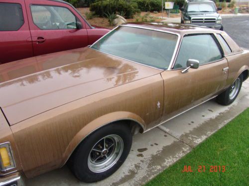 1976 buick regal-gm350v8-2nd owner-original body_ interior_ engine w/68k mi.s