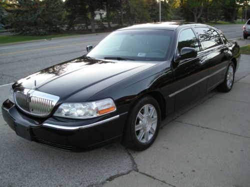 2007 lincoln town car executive l sedan 4-door 4.6l - no reserve