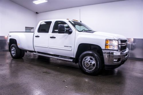 2012 chevrolet silverado 3500hd lt dually 4x4 duramax diesel!