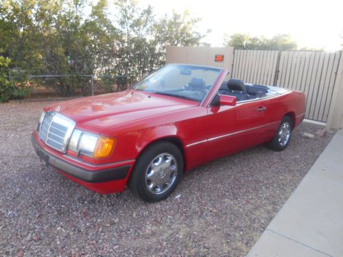 The last of the truly hand built mercedes, all original , very rare red color
