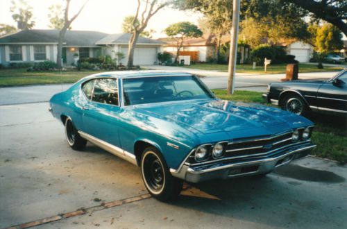 1969 chevelle malibu 350/300 hp original parts &amp; owners/ frame-off restoration