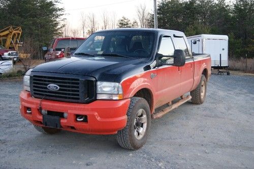 2004 ford f-250 super duty harley-davidson edition crew cab pickup 4-door 6.0l