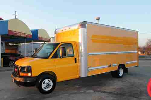2009 GMC Savana 3500 Cube Van BOX TRUCK 91,000 MILES FACTORY WARRANTY! 2008 2010, US $13,900.00, image 14