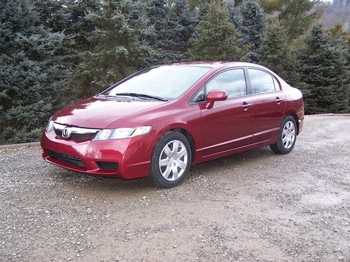 2010 honda civic lx sedan gas saver wholesale great mpg