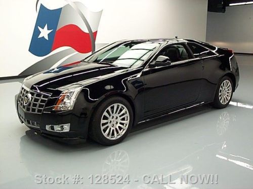 2012 cadillac cts premium coupe sunroof navigation 19k texas direct auto