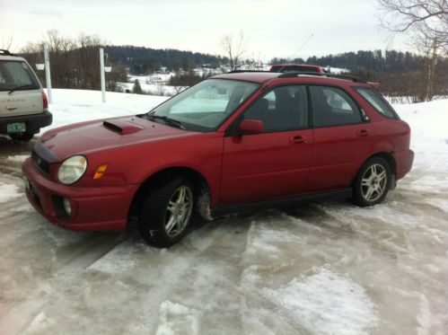 2003 subaru wrx  parts or fix no reserve!!