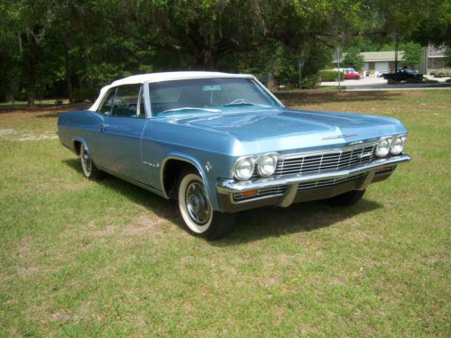 1965 chevrolet convertible