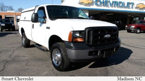 2007 ford super duty f-250 4wd reg cab automatic pickup trucks v8 4x2 work truck