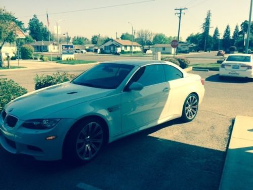 2011 bmw m3 convertible with corsa exhaust!  pristine!