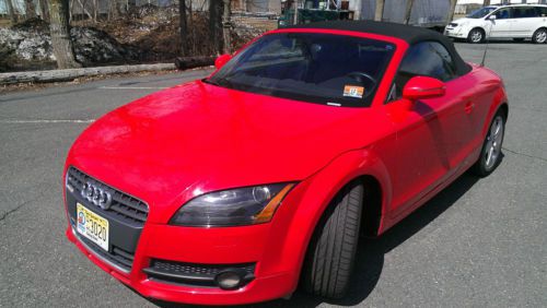 2008 audi tt base convertible 2-door 2.0l regular title no reserve