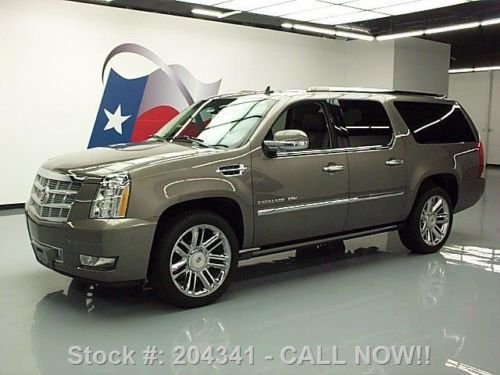 2011 cadillac escalade esv platinum awd nav dvd 13k mi texas direct auto