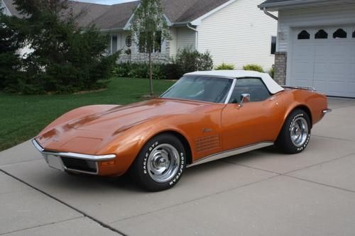 1971 corvette convertable