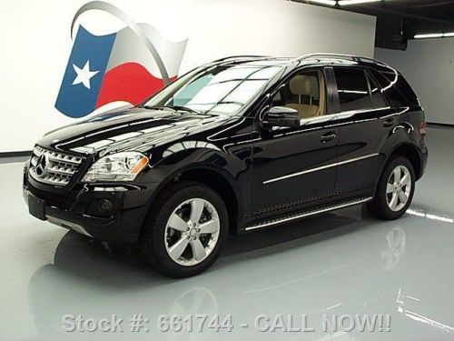 2011 mercedes-benz ml350 4matic awd sunroof nav 42k mi texas direct auto