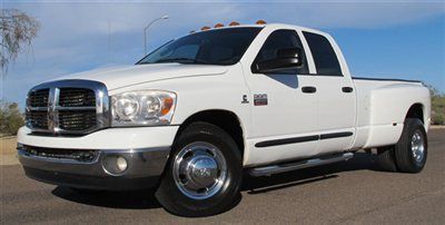 ***no reserve*** 2007 dodge ram 3500hd diesel dually slt quad cab - az 1 owner