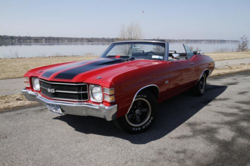 1971 chevelle ss convertible recreation