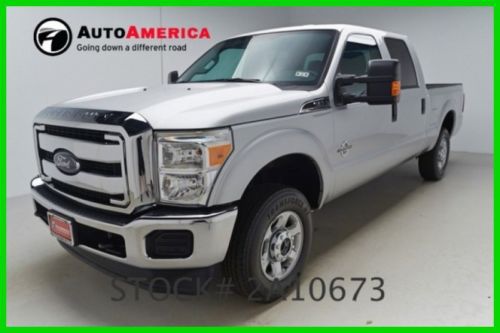 We finance! 22256 miles 2014 ford f-250 xlt turbo 6.7l v8 32v