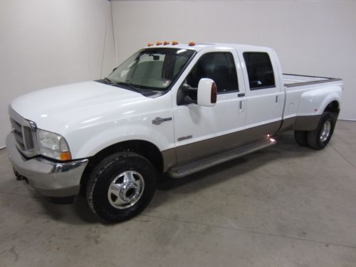 04 ford f350 super duty king ranch crew dually 4x4 6.0l v8 turbo diesel 80+pics