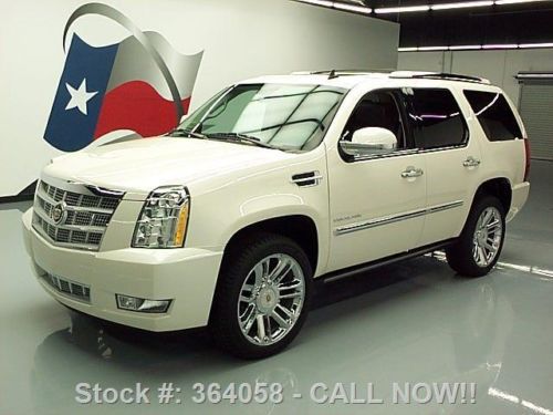 2013 cadillac escalade platinum ed awd sunroof nav dvd  texas direct auto