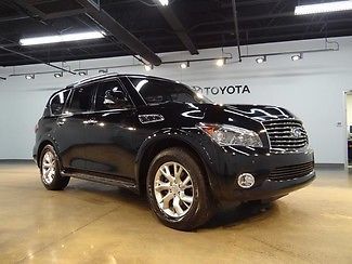 2011 infiniti qx56 suv 7-speed automatic leather seats gps