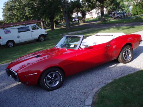 1968 pontiac firebird convertible