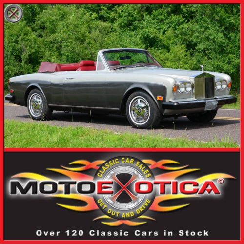 1980 rolls royce corniche 48k  miles-outstanding condition- no reserve - lqqk !!