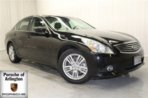 2010 infiniti g37 sedan x navi awd leather one owner back up cam bose black