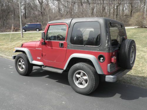***Jeep Wrangler 4x4 - 5 Speed Manual!! A/C - 4/15 PA Inspection***BEST BUY***, image 3