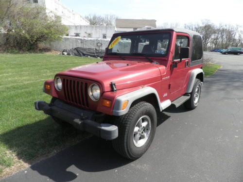 ***Jeep Wrangler 4x4 - 5 Speed Manual!! A/C - 4/15 PA Inspection***BEST BUY***, image 20
