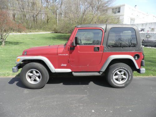 ***Jeep Wrangler 4x4 - 5 Speed Manual!! A/C - 4/15 PA Inspection***BEST BUY***, image 22