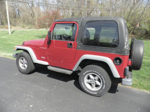 ***Jeep Wrangler 4x4 - 5 Speed Manual!! A/C - 4/15 PA Inspection***BEST BUY***, image 23