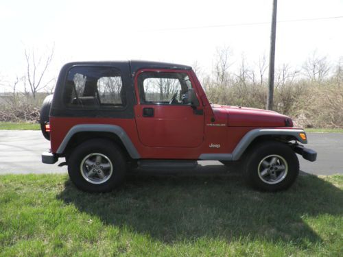***Jeep Wrangler 4x4 - 5 Speed Manual!! A/C - 4/15 PA Inspection***BEST BUY***, image 24