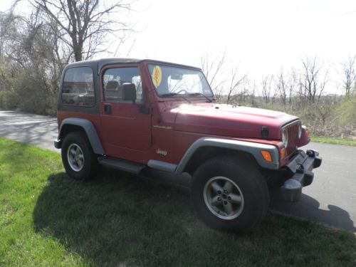 ***Jeep Wrangler 4x4 - 5 Speed Manual!! A/C - 4/15 PA Inspection***BEST BUY***, image 26